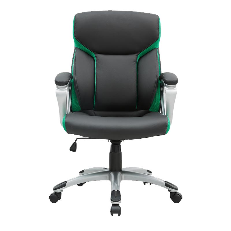 Mid-Back Office Computer Task Desk Chair with Padded Armrests