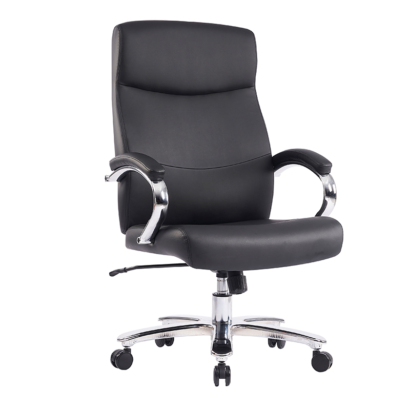 Big and Tall Office Chair 400lbs-Heavy Duty Executive Desk Chair High Back Ergonomic Leather Computer Chair