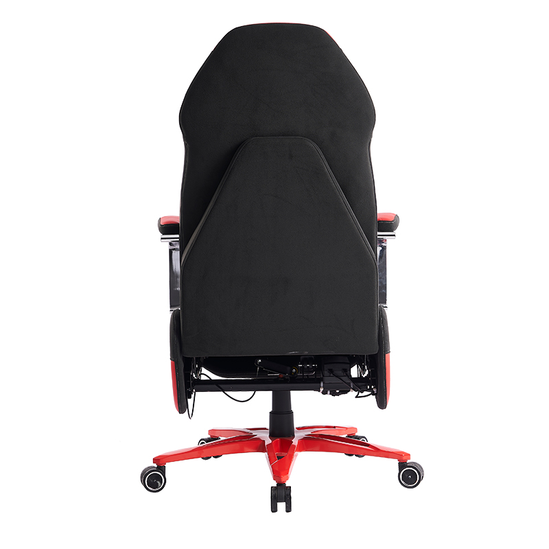 Executive Office Chair High-Back Electric Reclining Office Gaming Chair with Footrest and Linkage Arms 