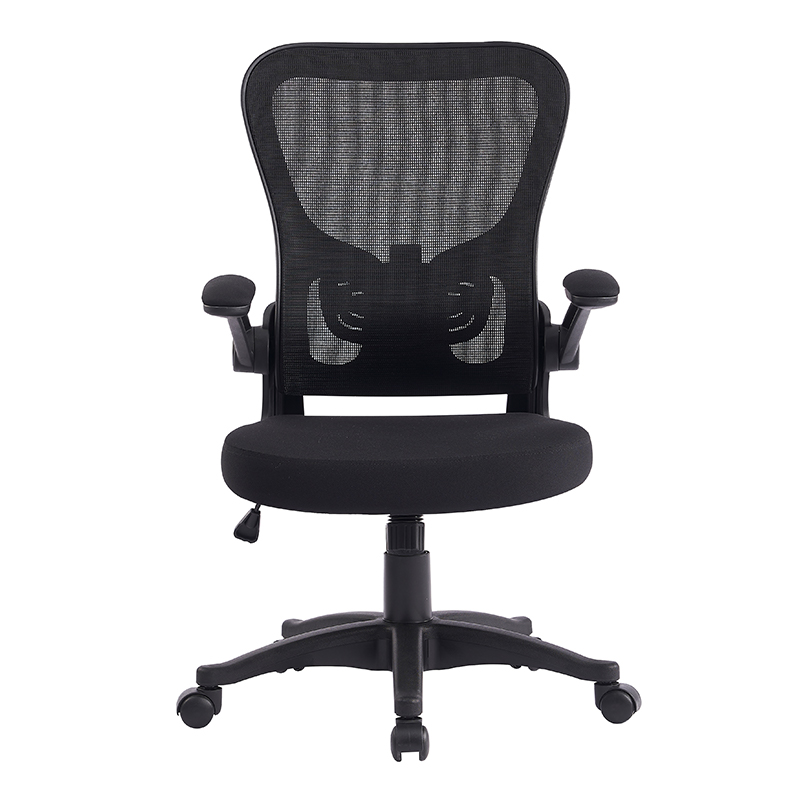 SHINERUN Mesh Office Chair Ergonomic Computer Chair with Flip-up Arms and Lumbar Support