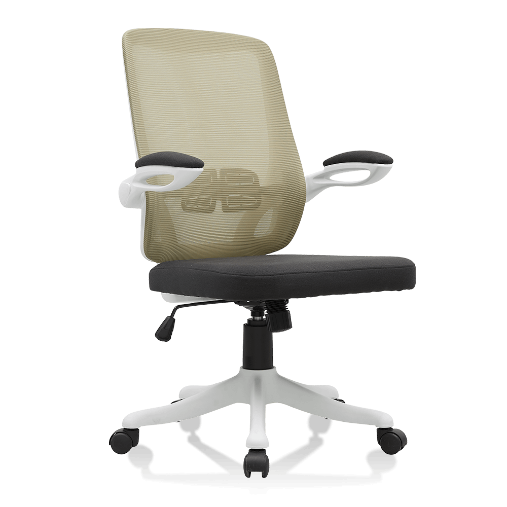 High Quality Ergonomic Desk Chair with Lumbar Support Breathable Mesh Computer Chair with Flip-Up Armrests