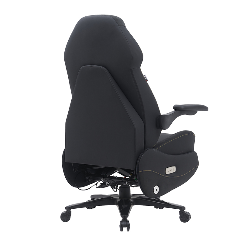 High-Back Electric Reclining Office Chair with Footrest Ergonomic Computer Gaming Chairs with Wheels and Linkage Arms Swivel Rolling Chair