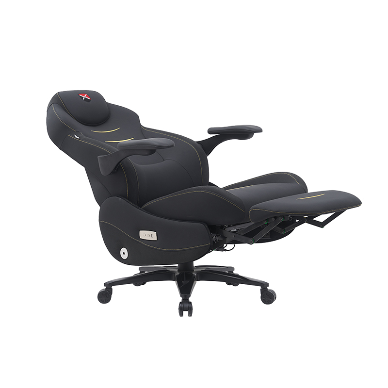 High-Back Electric Reclining Office Chair with Footrest Ergonomic Computer Gaming Chairs with Wheels and Linkage Arms Swivel Rolling Chair